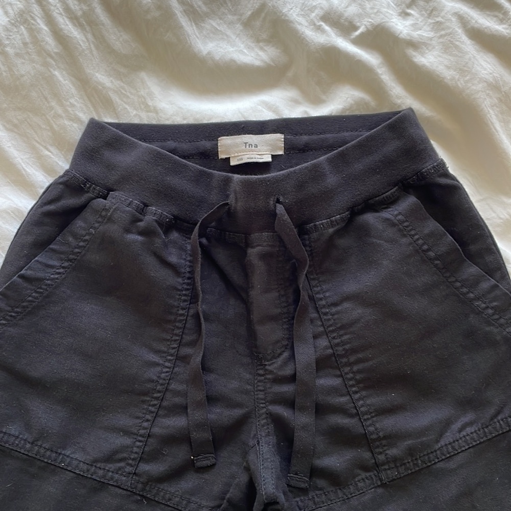 Aritzia black jogger pant size xxs
